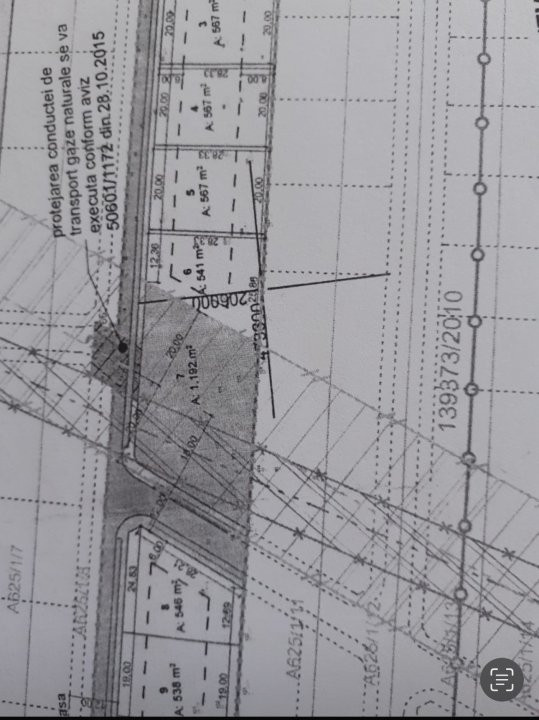 Teren intravilan 567 mp pentru constructii in Chisoda 1, foxfort.ro