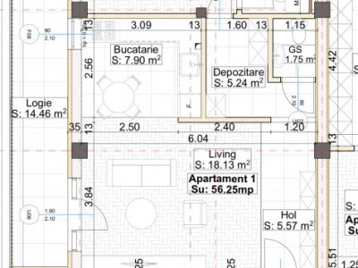 COMISION 0% - Apartament cu 2 camere la etajul 1 in Giroc, zona ESO imagine mica 3, foxfort.ro