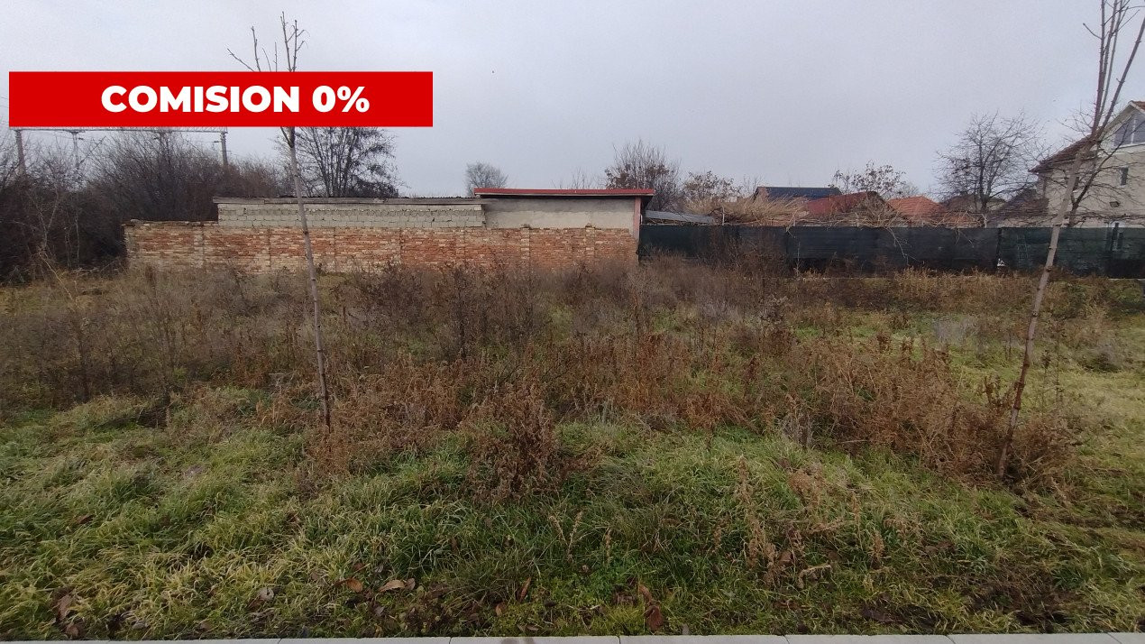 COMISION 0% Teren 878 mp, Zona Ronat, bransat la apa si curent 1, foxfort.ro