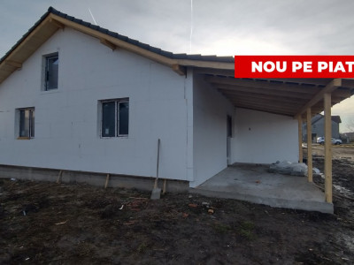 Casa individuala 4 camere, Sanmihaiu Roman- Toate utilitatile 