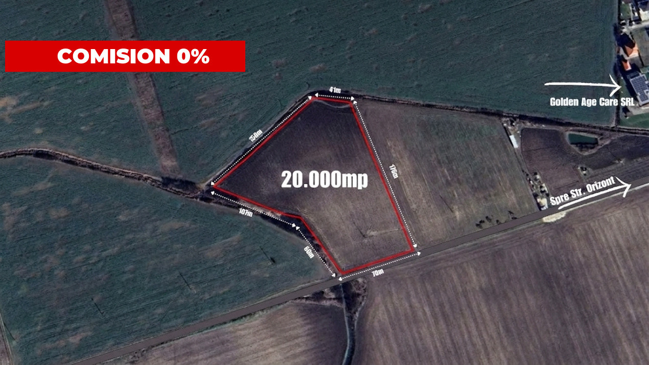 COMISION 0% Teren extravilan agricol 2ha, Sacalaz 1, foxfort.ro