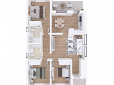 Casa individuala cu 4 camere - Toate utilitatile + Asfalt - Mosnita Noua imagine mica 8, foxfort.ro