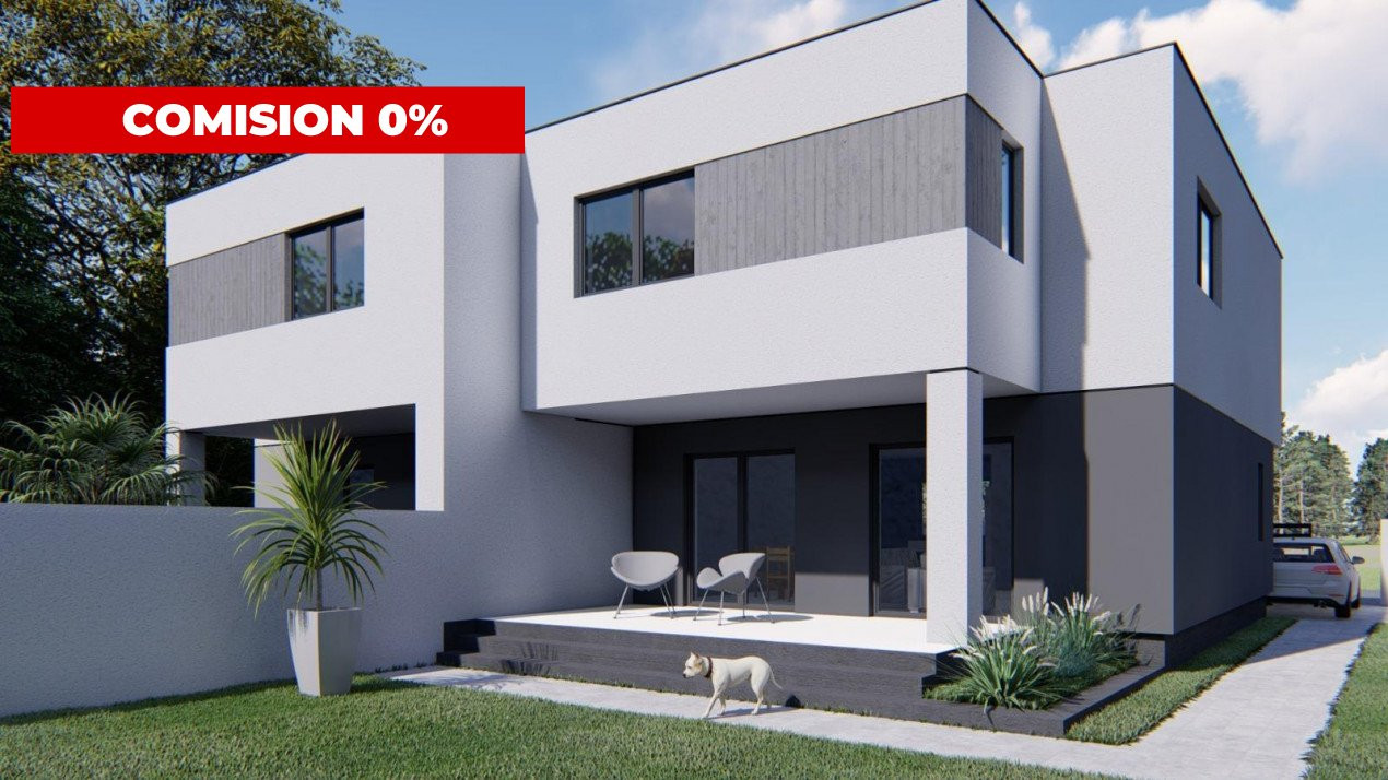 COMISION 0% Duplex 4 camere, Sacalaz - Stil contemporan 2, foxfort.ro