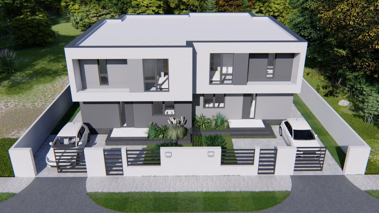 COMISION 0% Duplex 4 camere, Sacalaz - Stil contemporan 6, foxfort.ro
