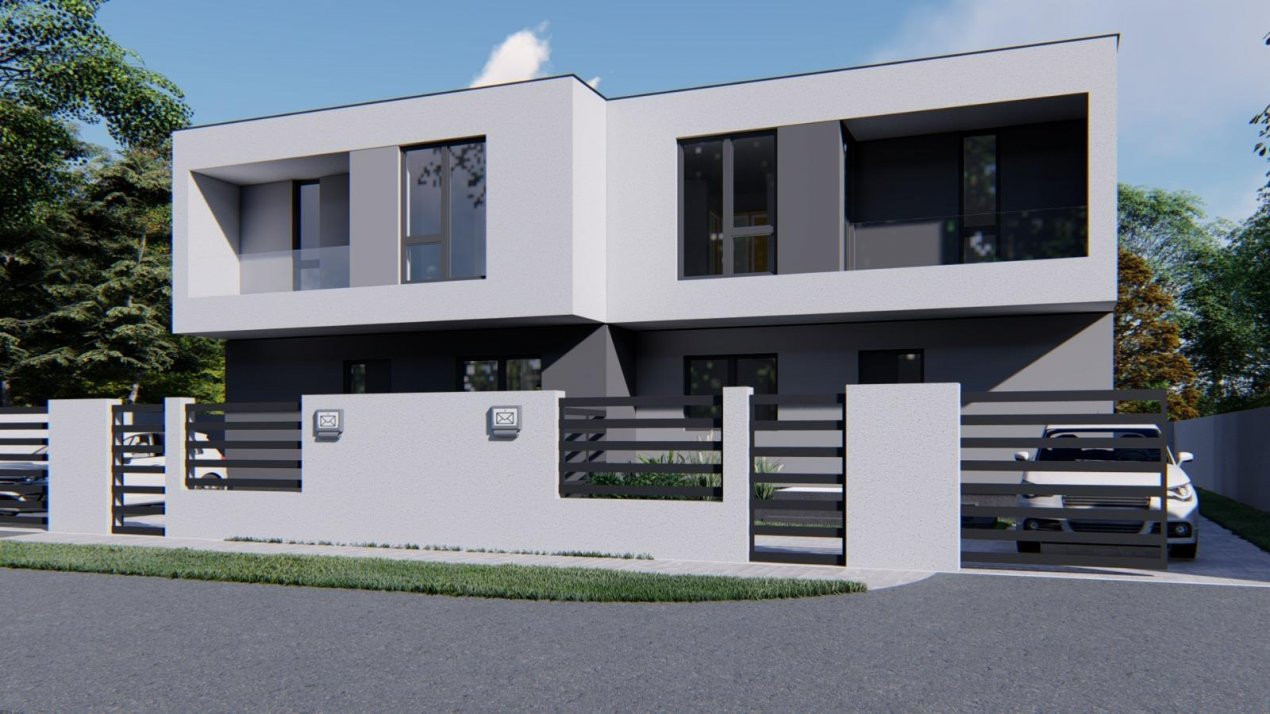COMISION 0% Duplex 4 camere, Sacalaz - Stil contemporan 8, foxfort.ro