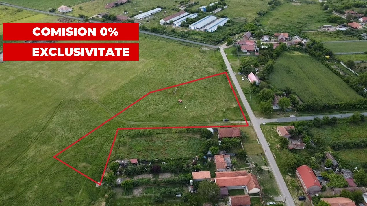 COMISION 0% Teren intravilan 6400 mp la drum asfaltat - Padureni 2, foxfort.ro