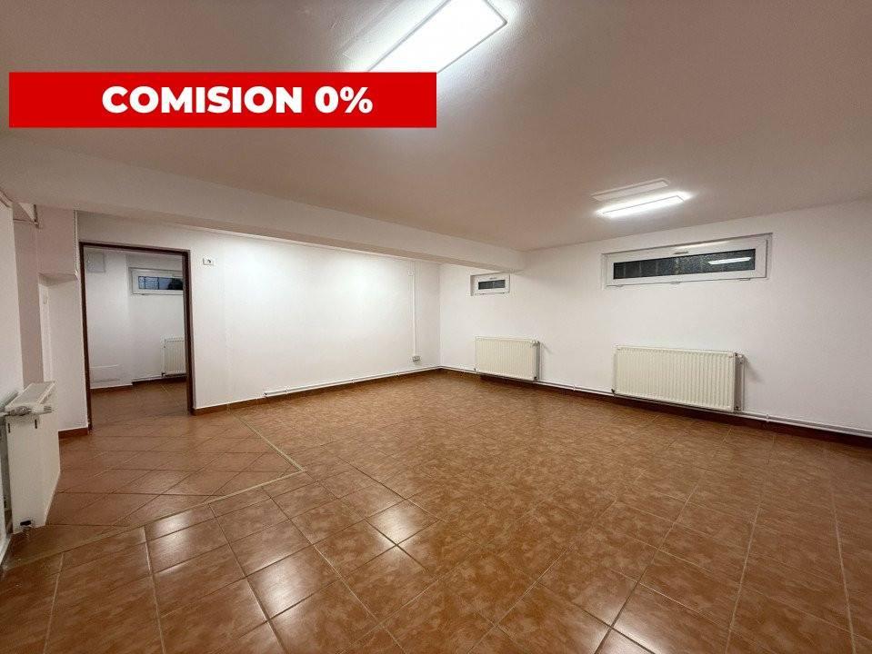 COMISION 0% Spatiu de birou cu 3 incaperi, 90 mp, zona Telegrafului 3, foxfort.ro