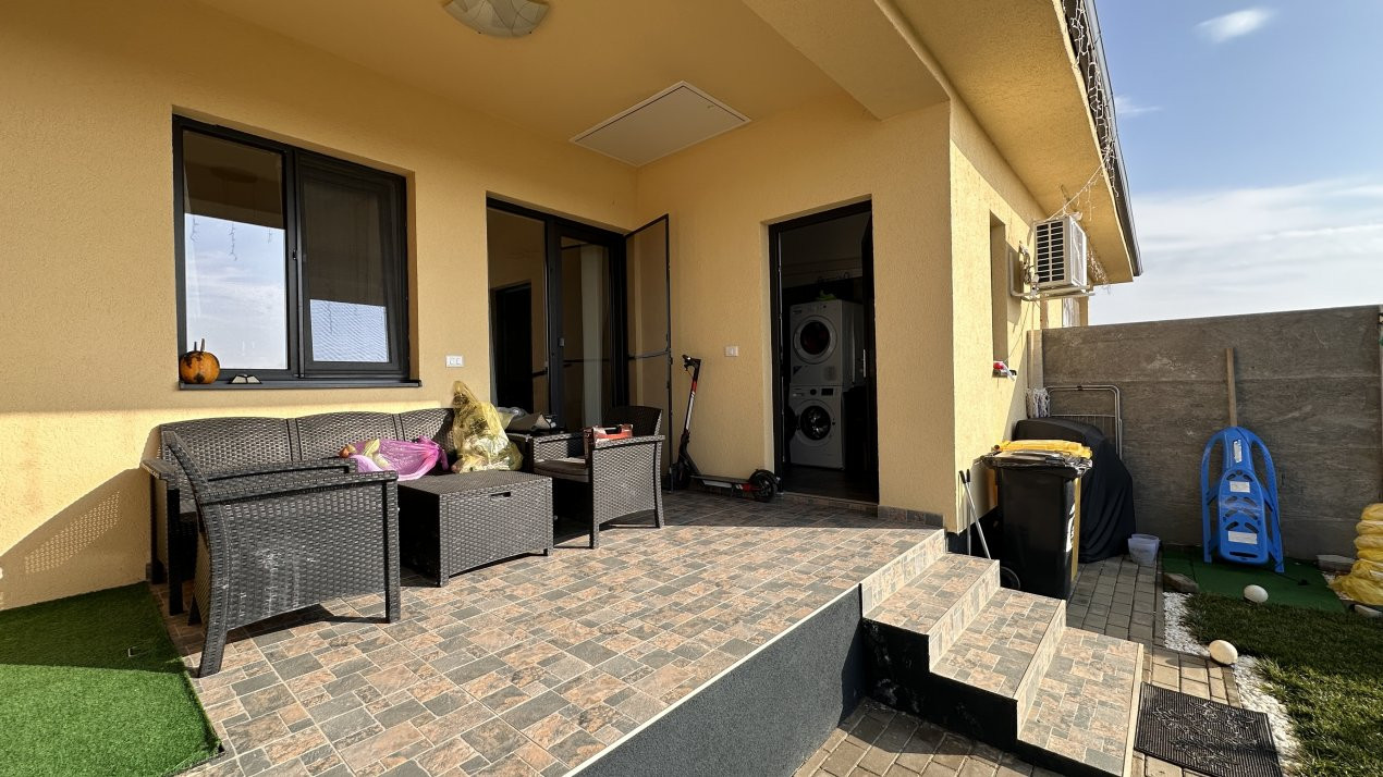 COMISION 0% Duplex pe parter 3 camere, 90 mp, in Mosnita Veche 7, foxfort.ro