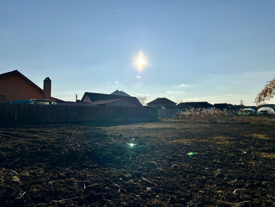 COMISION 0% Teren intravilan 775 mp in Sanandrei, toate utilitatile, la asfalt 2, foxfort.ro