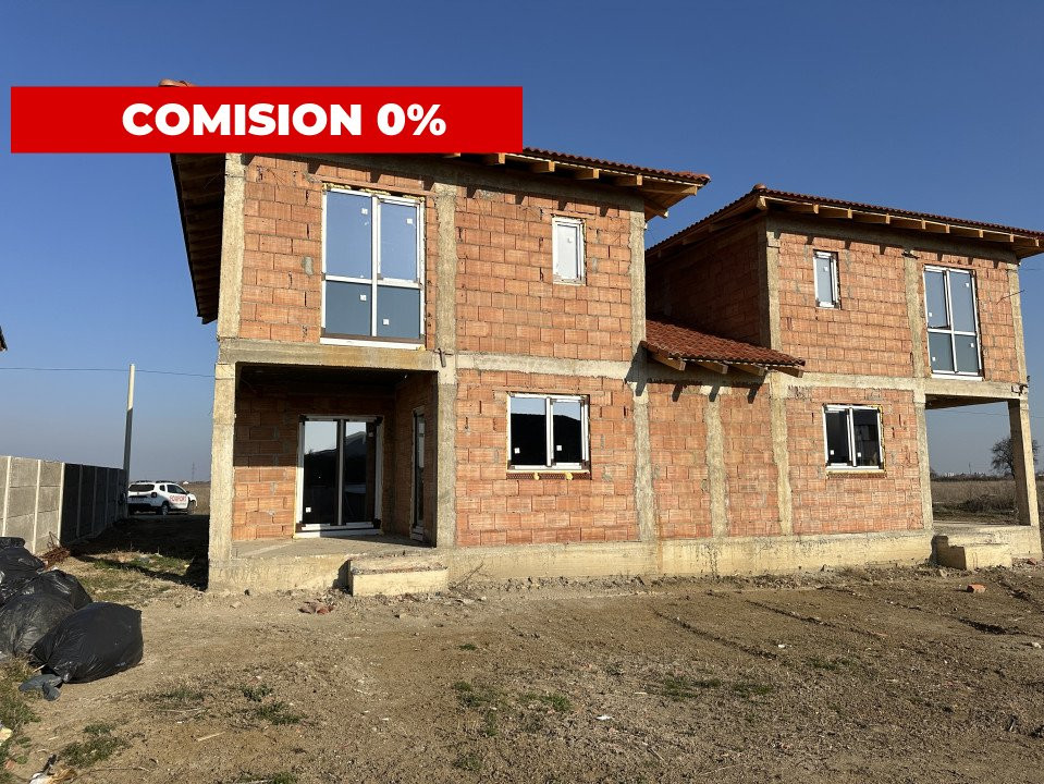 COMISION 0% Duplex individual, 5 camere si teren de 410 mp, zona Mosnita 1, foxfort.ro