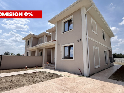 COMISION 0% Duplex individual, 5 camere si teren de 410 mp, zona Mosnita