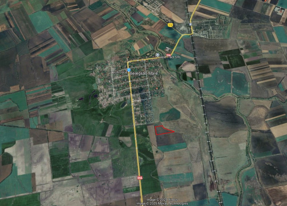 COMISION 0% Teren Extravilan Agricol, Beregsau Mare - Zona in dezvoltare 3, foxfort.ro