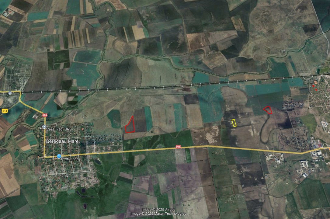 COMISION 0% Teren Extravilan Agricol, Beregsau Mare - Zona in dezvoltare 5, foxfort.ro