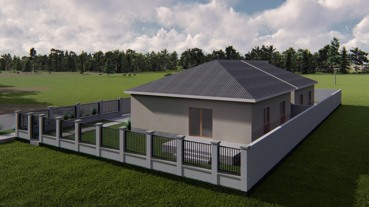 Duplex individual cu 4 camere Mosnita - Toate utilitatile 3, foxfort.ro