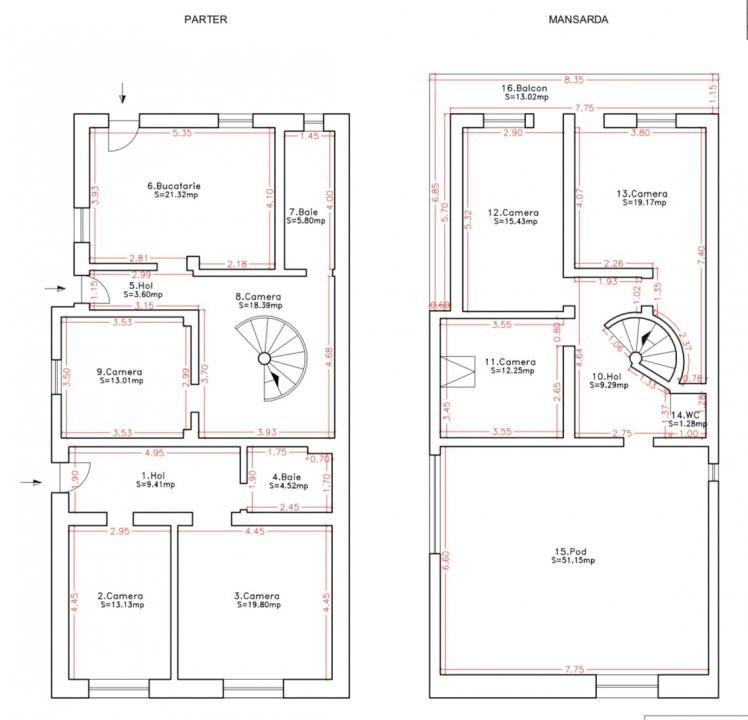 COMISION 0% Casa individuala cu 7 camere, teren 624 mp, in zona Girocului 8, foxfort.ro