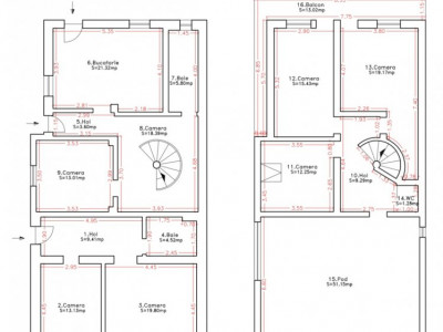 COMISION 0% Casa individuala cu 7 camere, teren 624 mp, in zona Girocului imagine mica 8, foxfort.ro