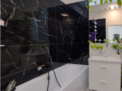 Casa insiruita, 4 camere, Sacalaz - arhitectura moderna, 2 locuri de parcare imagine mica 8, foxfort.ro