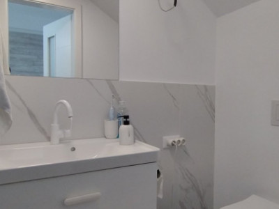 Casa insiruita, 4 camere, Sacalaz - arhitectura moderna, 2 locuri de parcare imagine mica 9, foxfort.ro