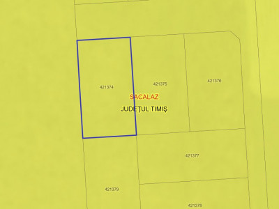 COMISION 0% Teren intravilan Sacalaz, 586 mp - Oportunitate investitie imagine mica 3, foxfort.ro