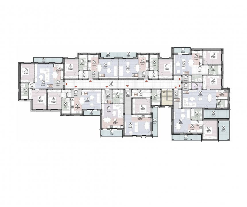 COMISION 0% Apartament cu 2 camere de 53 mp - Mosnita - Oportunitate 14, foxfort.ro