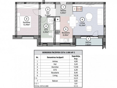 Apartamente de vanzare Mosnita Noua Est imagine mica 12