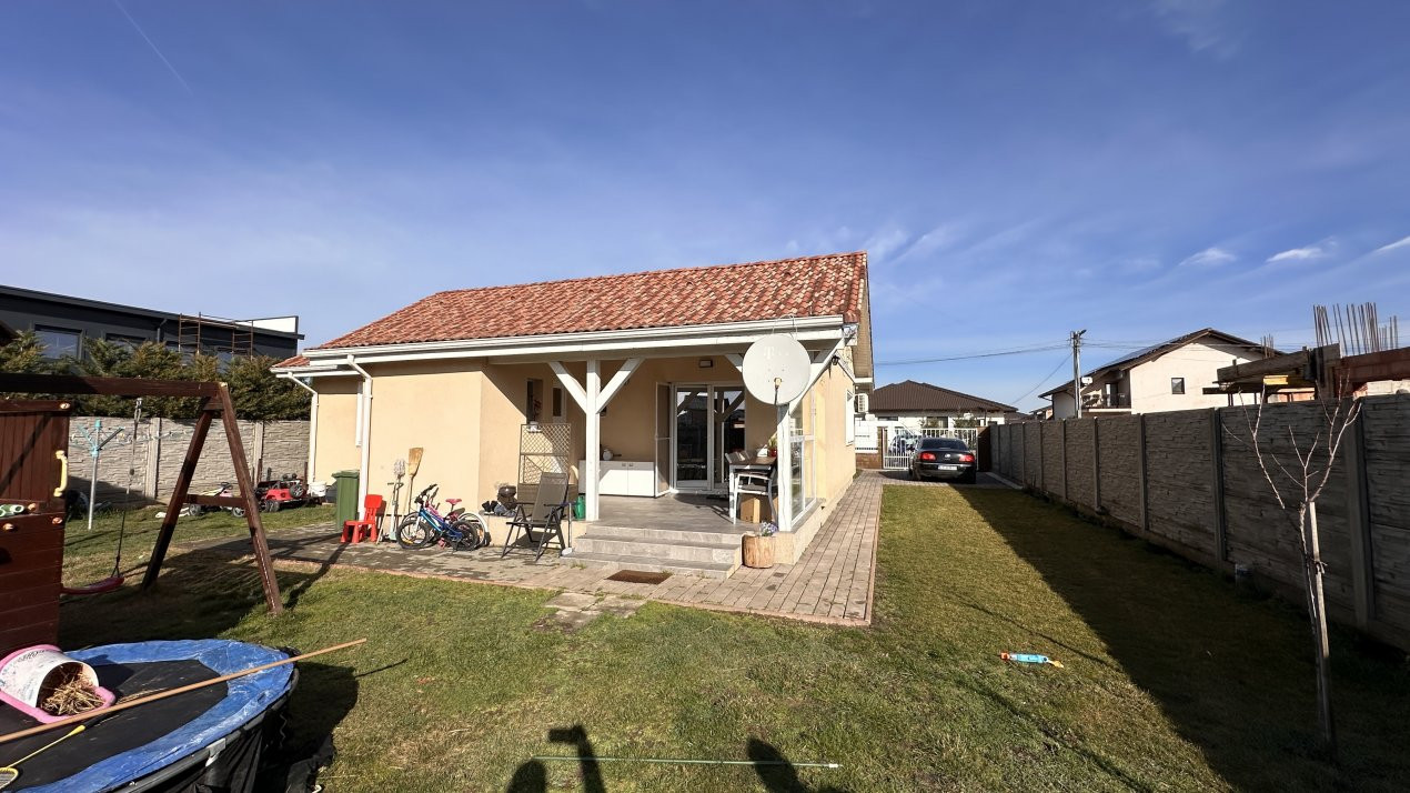 COMISION 0% Casa individuala pe parter 4 camere, 120 mp, in Mosnita Noua 11, foxfort.ro