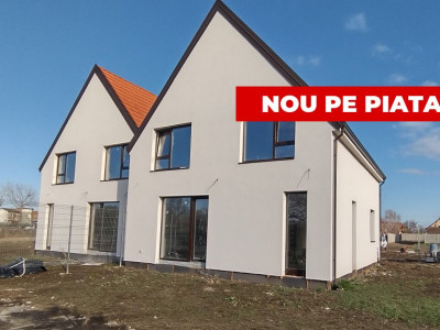 Duplex 4 camere de vanzare, Sacalaz - toate utilitatiile