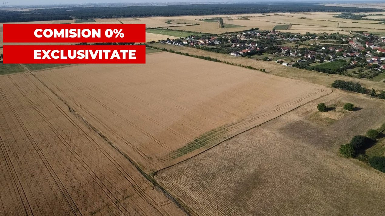 COMISION 0% Teren de vanzare intravilan de 24.700 mp - Padureni 9, foxfort.ro