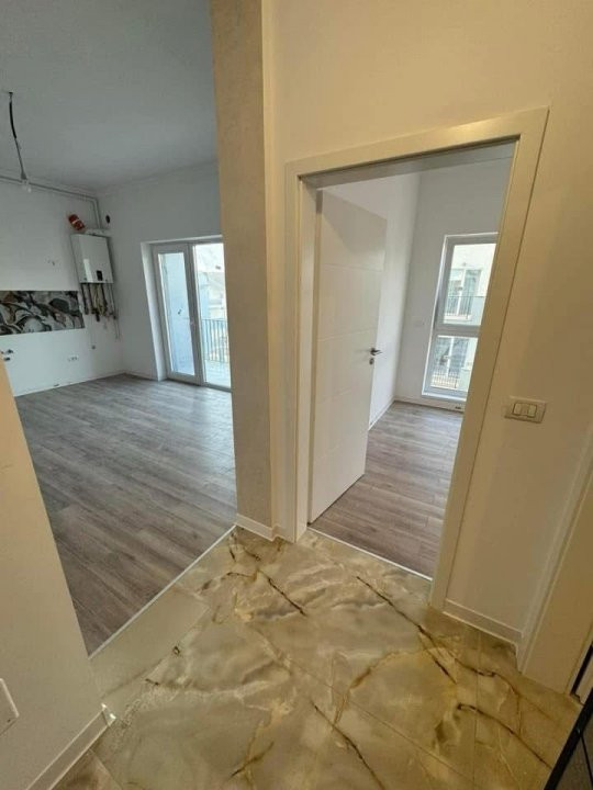 Apartament cu 2 camere open space cu gradina 63 mp, in Giroc 5, foxfort.ro