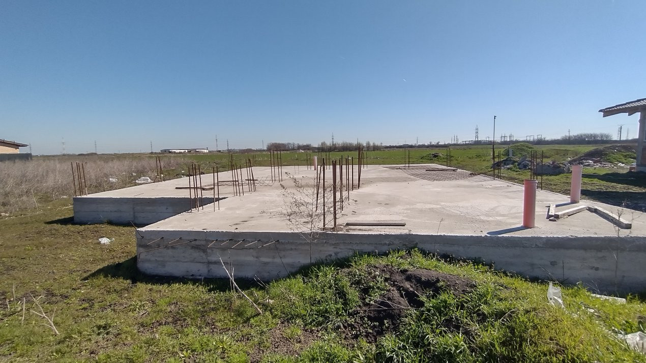 Teren de vanzare, Sacalaz - 672 mp, bransat gaz si curent 1, foxfort.ro