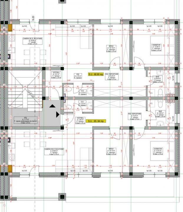 Apartament cu 3 camere, 2 bai + terasa de 15 mp - Calea Urseni 5, foxfort.ro