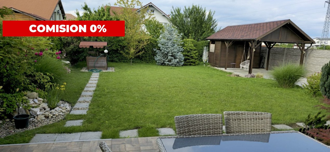 COMISION 0% Casa individuala cu 5 camere, teren 610 mp, mobilata in Dumbravita 3, foxfort.ro