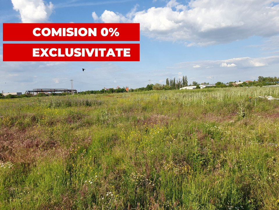 COMISION 0% Teren intravilan de 10.226 mp, 53euro/mp, zona Chisoda 14, foxfort.ro