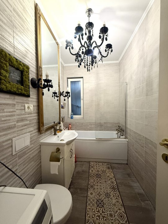 Apartament premium 2 camere si terasa de 24 mp, mobilat complet in Dumbravita 7, foxfort.ro