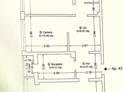 COMISION 0% Apartament de vanzare cu 3 camere, 67 mp utili, Zona Cetatii imagine mica 14, foxfort.ro