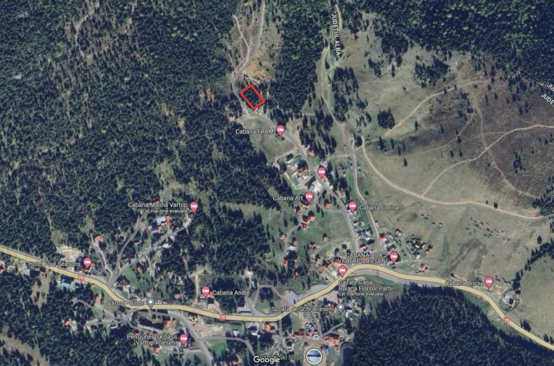 Teren pentru cabana in Vartop, Arieseni 1, foxfort.ro