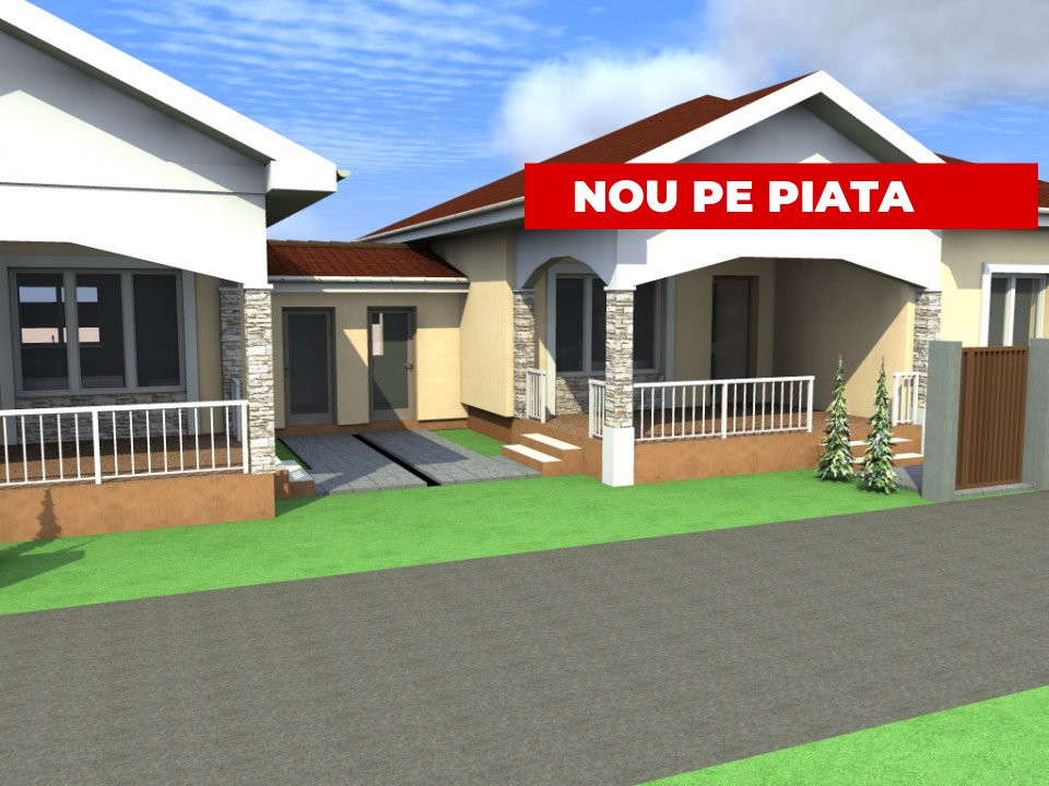 Duplex 3 camere despartit prin camera tehnica, Beregsau Mare - zona centrala 1, foxfort.ro