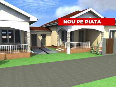 Duplex 3 camere despartit prin camera tehnica, Beregsau Mare - zona centrala