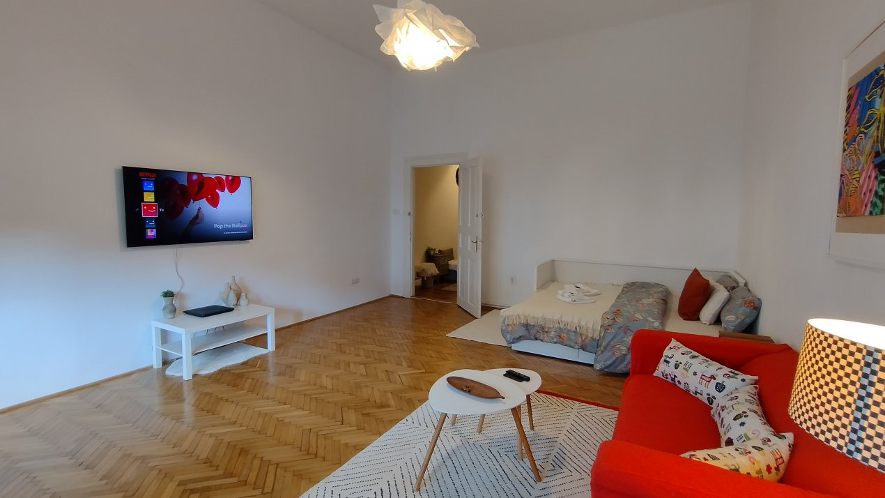 Apartament 3 camere, 104 mp zona ultracentral Piata Victoriei 6, foxfort.ro