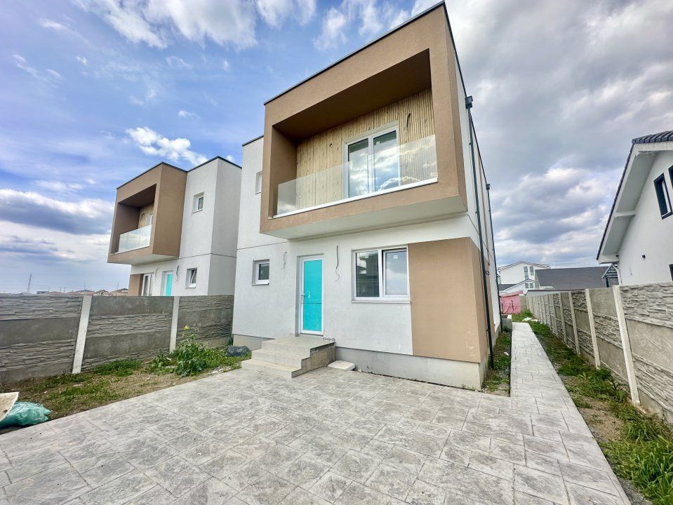 Duplex individual cu 5 camere si teren de 350 mp - Mosnita Noua - Zona Kaufland 1, foxfort.ro