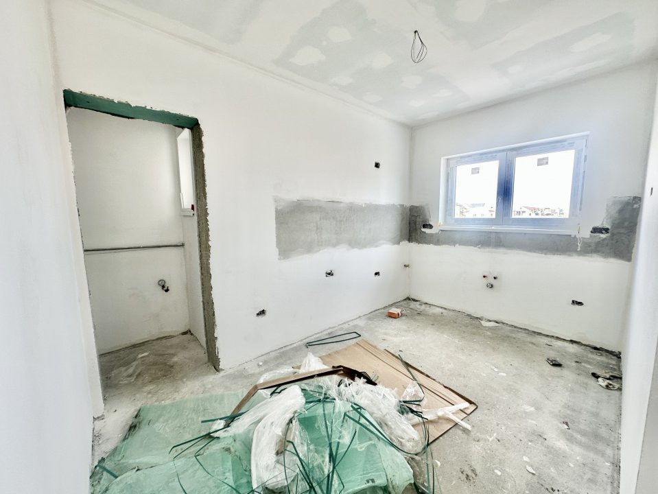 Duplex individual cu 5 camere si teren de 350 mp - Mosnita Noua - Zona Kaufland 16, foxfort.ro