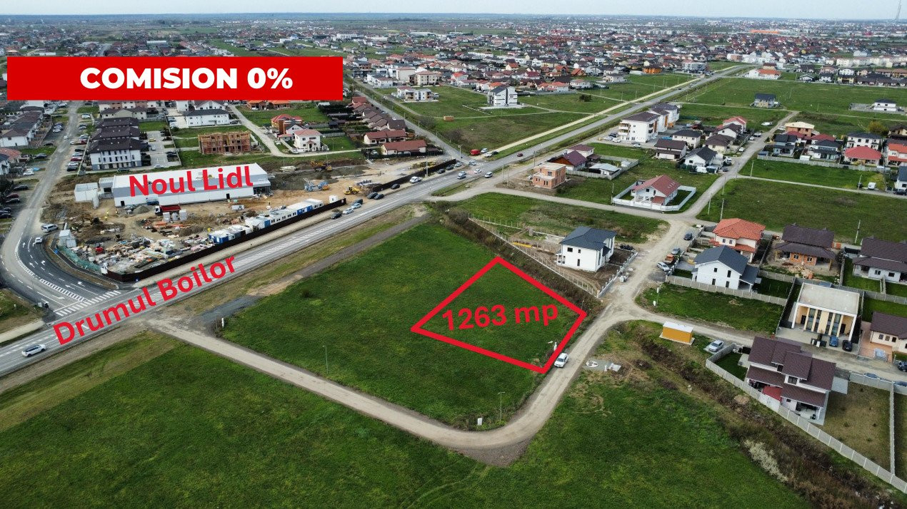 COMISION 0% Parcela Bloc cu AC de 9 apartamente cu toate utilitatile - Mosnita 1, foxfort.ro