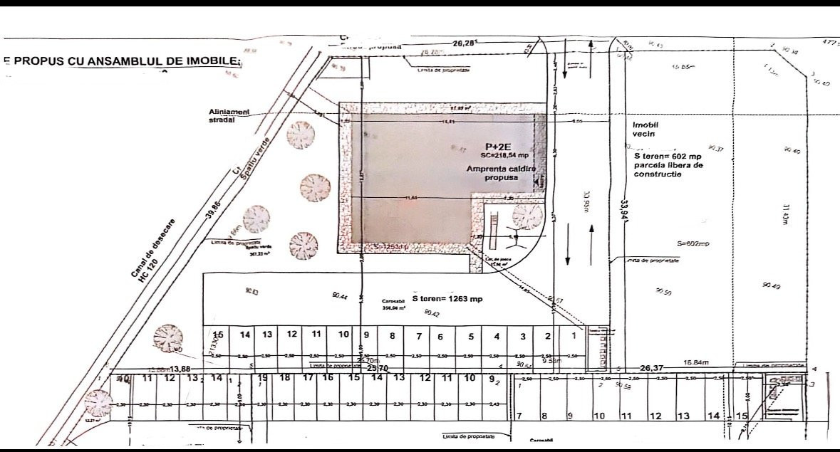 COMISION 0% Parcela Bloc cu AC de 9 apartamente cu toate utilitatile - Mosnita 5, foxfort.ro