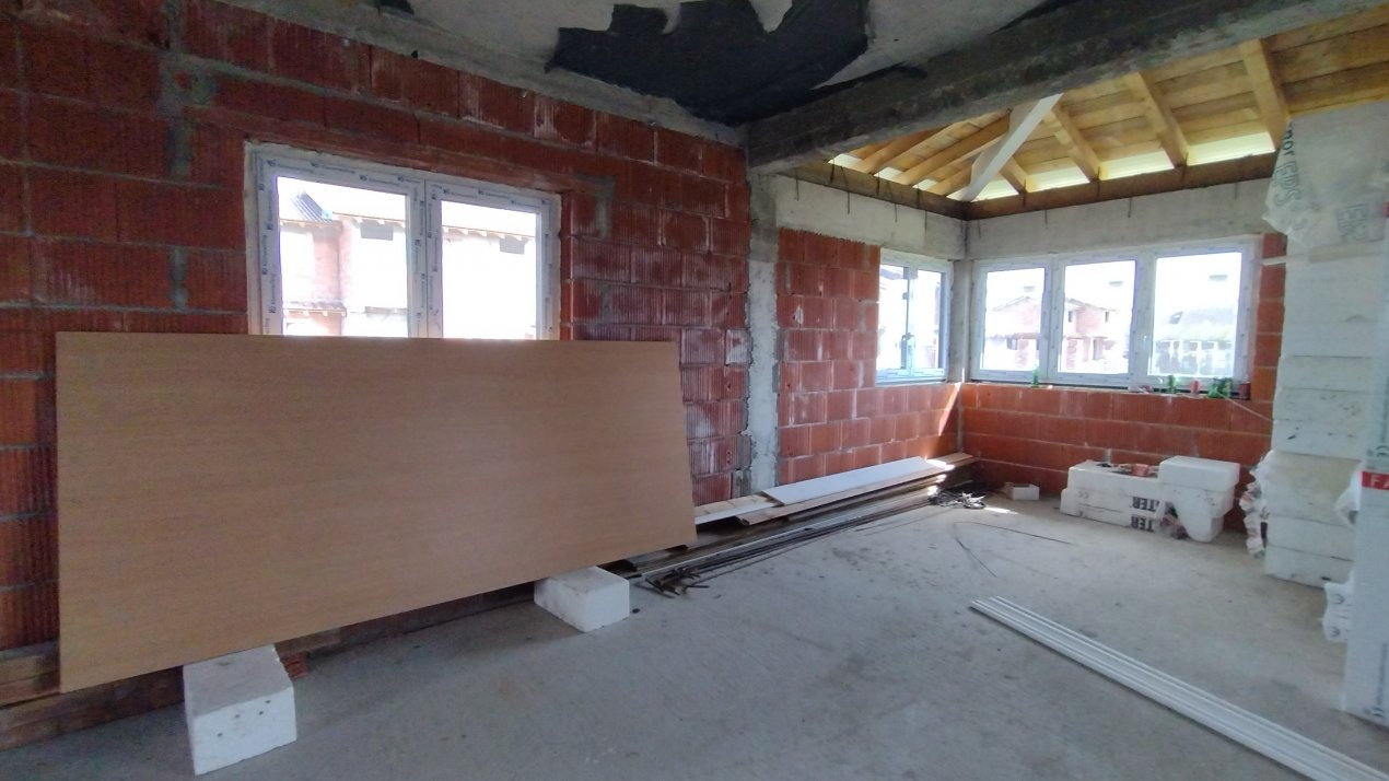 Casa individuala la ROSU, 5 camere, Sacalaz-Gaz si curent bransat 9, foxfort.ro