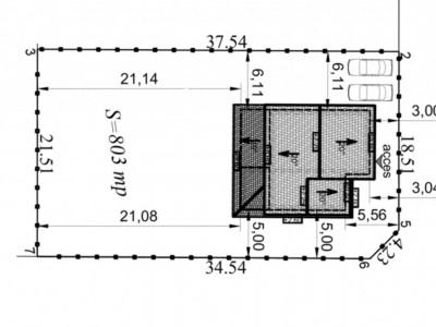 Casa individuala la ROSU, 5 camere, Sacalaz-Gaz si curent bransat imagine mica 17, foxfort.ro