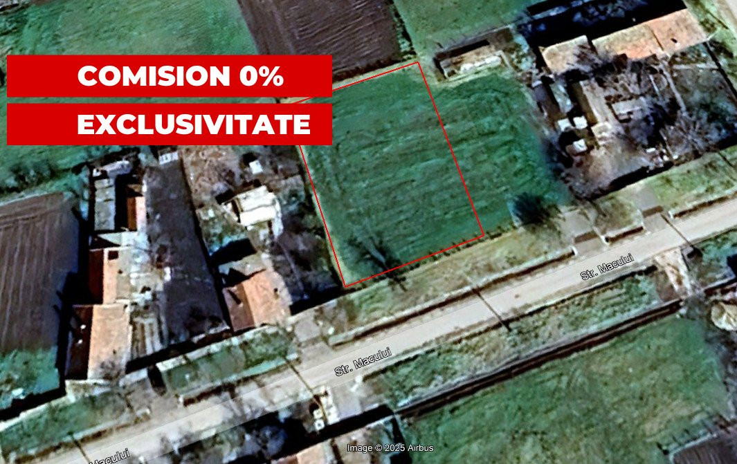 COMISION 0% Teren intravilan constructii, Checea - 1000 mp, asfalt, utilitati 4, foxfort.ro
