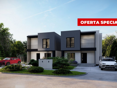 Duplex individual 5 camere, Sacalaz - Arhitectura contemporana