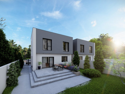 Duplex individual 5 camere, Sacalaz - Arhitectura contemporana imagine mica 3, foxfort.ro