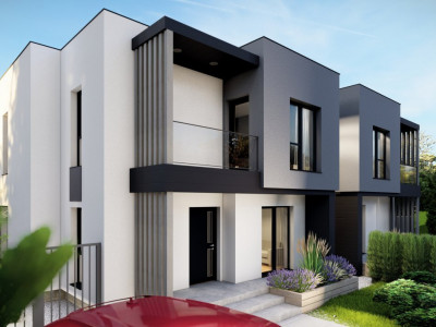 Duplex individual 5 camere, Sacalaz - Arhitectura contemporana imagine mica 4, foxfort.ro