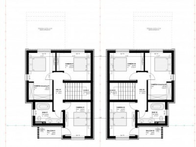 Duplex individual 5 camere, Sacalaz - Arhitectura contemporana imagine mica 8, foxfort.ro